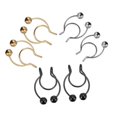 thumbnail image 1 of Assorted Color Nose Ornaments Crafted with Stainless Steel Comfortable to Wear 6 Pcs, 1 of 3