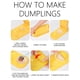thumbnail image 4 of Fiudx Kit para Hacer Gyozas, Prensa Multifuncional para Empanadillas y Pasta, Herramienta Fácil de Usar, Ideal para Cocinar En Casa y Fiestas, Empanadillas Caseras Rápidas, Amarillo y Azul Cielo, Tam, 4 of 6