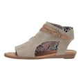 thumbnail image 3 of Blowfish Women's Blumoon Leather Open Toe Man-Made Buckle Closure Wedge Sandal, 3 of 6