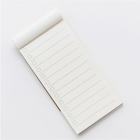 Cahier Portable en Papier Kraft pour Journal, Croquis et Listes de Choses à Faire - Mini Bloc-Notes Non Ligné pour Voyage, Bureau et École