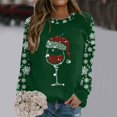 thumbnail image 2 of Womens Sweatshirt Oversized Sweatshirts Crewneck Long Sleeve Pullover, 2 of 4