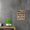 thumbnail image 4 of Zomyto Kitchen Sign Gift Farmhouse Bless the Food Before Us the Family Wooden Hanging Sign Plaque Rustic Wall Art Decor for Home Kitchen Decoration 10 x 8 Inches, 4 of 4
