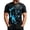 wei163-Sky Blue, variant on IWRICH Graphic T-Shirts for Men Novelty 3D Print Skeleton Tee Shirts Summer Short Sleeve Tee Top Yellow XL