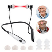 Portable Nasal and Ear Canal Rechargeable Neck-hanging 650nm Ear Device Reduce Tinnitus