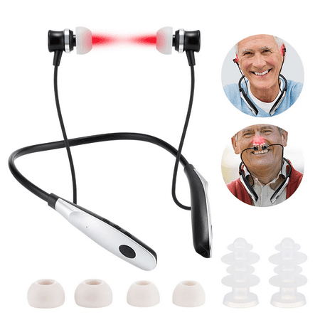 Portable Nasal and Ear Canal Rechargeable Neck-hanging 650nm Ear Device Reduce Tinnitus