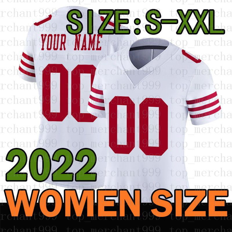 women's custom 49ers jersey
