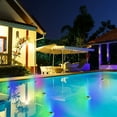 thumbnail image 4 of RKSTN Swimming Pool Lights LED Solar Light Remote Control Swimming Pool Light Rgb Colorful Color Changing Light Floating Bathtub Light, 4 of 8