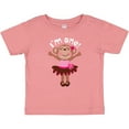 thumbnail image 3 of Inktastic Monkey 1st Birthday 1 Year Old Girl Girls Baby T-Shirt, 3 of 5