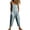 Light Blue, variant on Women's Denim Overalls, Solid Color Casual Jumpsuit With Pocket & Drawstring, Loose Bib Pants For Farmhouse Style Sky Blue XL