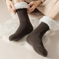 thumbnail image 2 of Slipper Socks with Grips Non Slip Soft Cozy Fuzzy Fleece Lined Socks for Cold Winter, 2 of 6