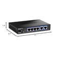 thumbnail image 2 of TRENDnet Switch 6 Ports 10G, 4 x 2.5G Ports RJ-45 Base-T, 2 x 10G Ports RJ-45, Capacité de Commutation 60Gbps, Montable au Mur, Connexion Réseau 10 Gigabit, 2 of 13