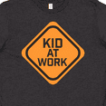 thumbnail image 4 of Inktastic Kid at Work Construction Sign Youth T-Shirt, 4 of 5