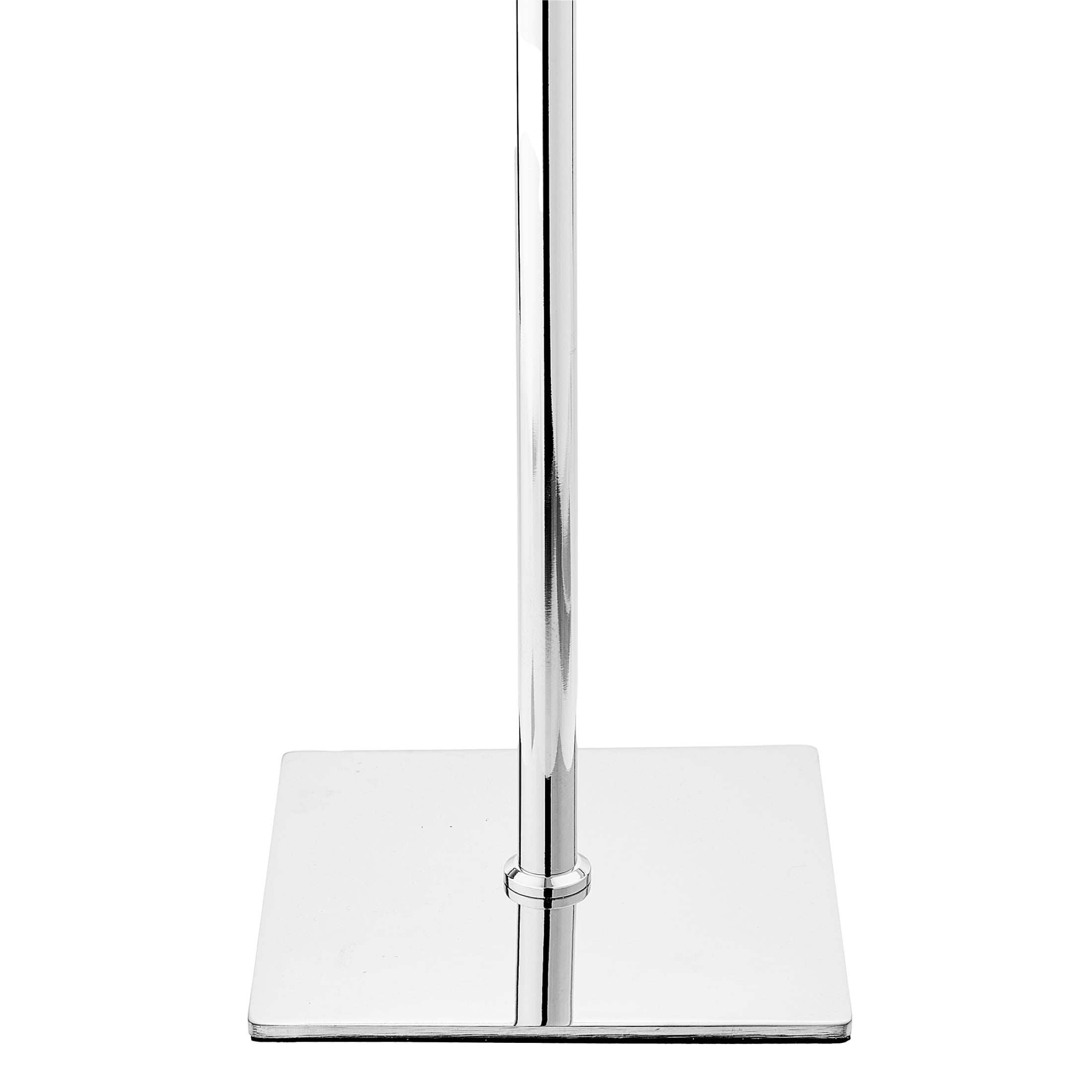 Mainstays 60 in LED Rechargeable Metal Floor Lamp, Chrome