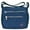 Dark Blue, variant on BadPiggies Women's Waterproof Nylon Crossboby Shoulder Bag Casual Messenger Bag Handbag with Zipper Pockets (Dark Blue)
