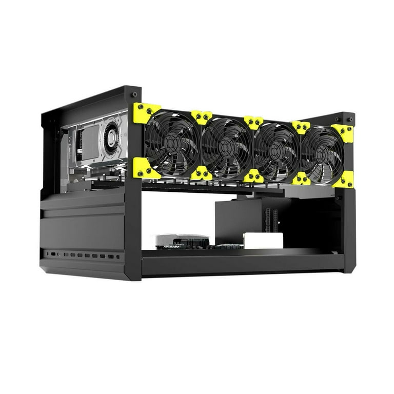 Veddha T3 6 GPU Mining Rig Frame, Miner Machine Computer Veddha T3 6 GPU Mining Rig Frame, Miner Machine Computer