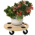 thumbnail image 5 of Heavy Duty Furniture Dolly - 500lb Capacity, Wood Rolling Mover with Wheels, 5 of 5