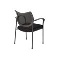 thumbnail image 2 of BBF Corporate - Chaise - Dossier Bas - Accoudoirs - Maille en nylon - Noir, 2 of 7