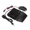 thumbnail image 4 of Keyboard Converter Set Plug and Play One Handed Gaming Keyboard and Mouse Combo with Converter for PS5 for Switch, 4 of 5