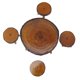 thumbnail image 5 of Juego de mesa y sillas para casa de muñecas en miniatura, mesa de comedor redonda de madera para casa de muñecas, mesa de comedor redonda para casa de muñecas, silla de co, 5 of 14
