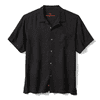 $158 Tommy Bahama Bring On The Heat Men's Camp Shirt - Black, S
