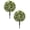 A 2PCS, variant on JHEHF 23.6inch Artificial Topiary Bushes for Outdoors with GroundSpike, Realistic Shrubs with Flowers, for Indoor Outdoor Fall Thanksgiving Spring Garden Landscaping Decor