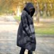 thumbnail image 2 of Suéter grueso de otoño e invierno, cárdigan con capucha, suéter de punto largo, abrigo grueso de talla grande para mujer, 2 of 6