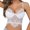 White, variant on Vedolay Plus Size Lingerie Women's Satin Tracings Minimizer, Maximum Support Underwire Bra,White S
