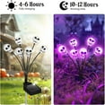 thumbnail image 5 of sruoe Outdoor Patio Garden Lights Decor, Stake Lamp, Waterproof Solar Lights Outdoor, Ground Lights Decoration, Halloween Stake Lights for Outside Yard Lawn Ornaments, 5 of 6