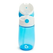 Munchkin® Flip & Go™ Toddler Sippy Cup with Straw, 12 oz, Ultra Durable Tritan Material, Blue, Unisex