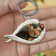 thumbnail image 4 of Yeacher Independent Station Cross-border UV Printing Keychain Car Key Pendant Acrylic Creative Cute Dog Animal, 4 of 6