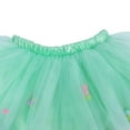 thumbnail image 3 of Zanarzt Tulle Skirt Toddler Girl Tutu Skirt Colorful Floating Pom Pom Tulle Skirts Birthday Tutu Outfit Princess Ballet Dress Mint Green,6-12 Months, 3 of 5