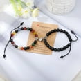 thumbnail image 6 of RABBITH 2pcs/set Magnet Bracelets Couple Vintage Matching Braslet Stone Distance Bracelet Lovers Jewelry Valentine's Day Present, 6 of 19