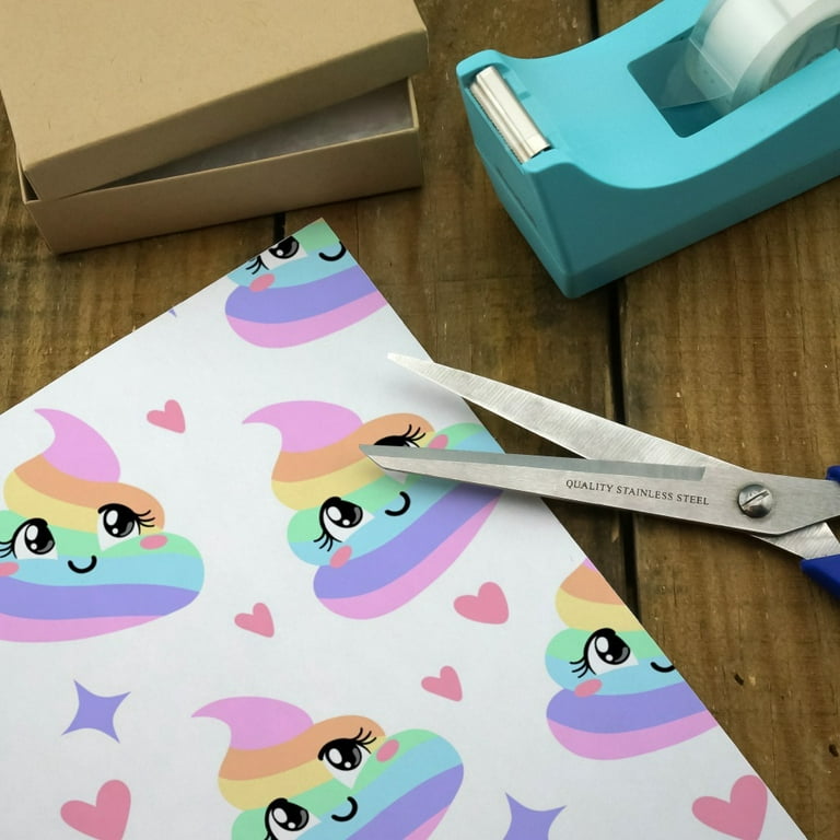 Ectogasm  Rainbow Ghosts Wrapping Paper