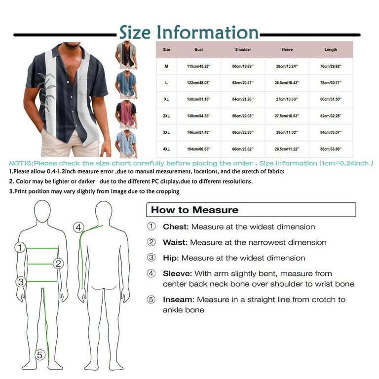 tobchonp Men s Loose Shirts 2023 Summer Casual Social Shirts Lapel