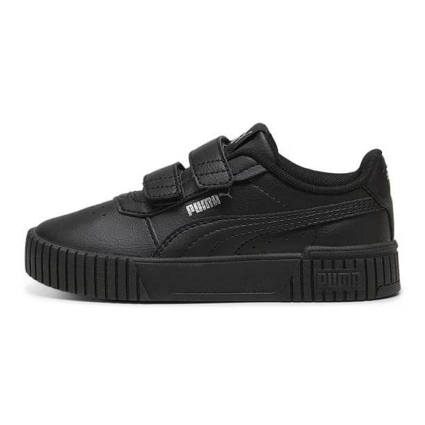 Tenis Puma Niño Ajuste Comodos Urbano Autoadherible negro 17