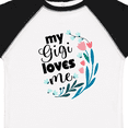 thumbnail image 4 of Inktastic My Gigi Loves Me Girls Girls Toddler T-Shirt, 4 of 5