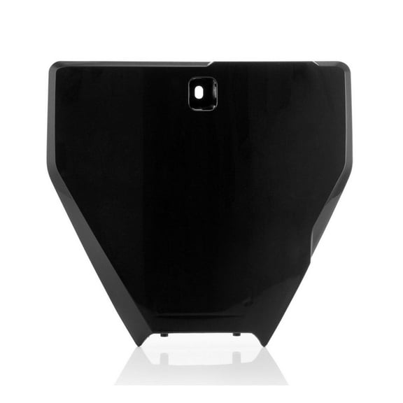 Acerbis 2462580001 Front Number Plate Black