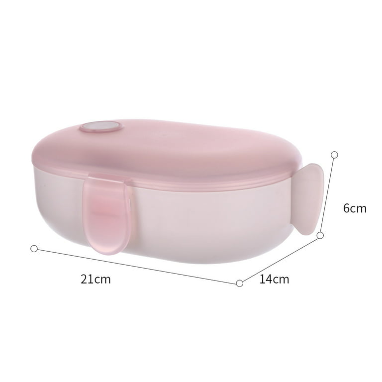 Sigma home Food to go mini lunch set of 3 containers pink