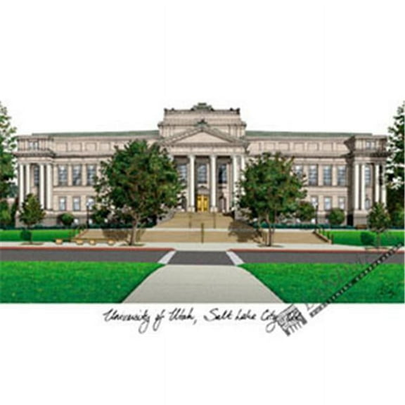 University Of Utah Campus Images Lithogr