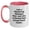 White/Pink, variant on Marketing Manager Keepsake Mug for Him – Black & White Birthday Gift