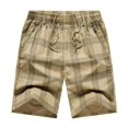 thumbnail image 1 of toraway Male Spring Summer Shorts Striped Pocket Tether Cropped Pants Athletic Functional Cargo Pants XXXXXXL, 1 of 2