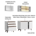 thumbnail image 3 of Cocina Integral Completa Modular Madesa Reims 180cm BB 02, 3 of 5
