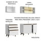 thumbnail image 3 of Cocina Integral Completa Modular Madesa Reims 180cm BB 02, 3 of 5