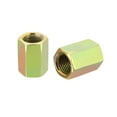 thumbnail image 5 of Unique Bargains M10 Thread 20mm Length Sleeve Stud Rod Adapters Pipe Connectors Colorful Hex Coupling Nuts 15 Pack, 5 of 5