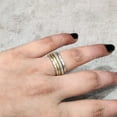 thumbnail image 3 of NEW Spinner Band, Meditation Ring, 925 Sterling Silver Ring, Spinning Thumb Ring, Two Tone Ring, Fidget Ring, Handmade Jewelry, Christmas Oxidized, Womans Band Ring, Anxiety Ring, Mans Band Gifts, 3 of 6