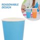 thumbnail image 4 of 50pcs Colorful Disposable DIY Paper Cups Thicken Children Handcraft Art Material (Random Color), 4 of 4