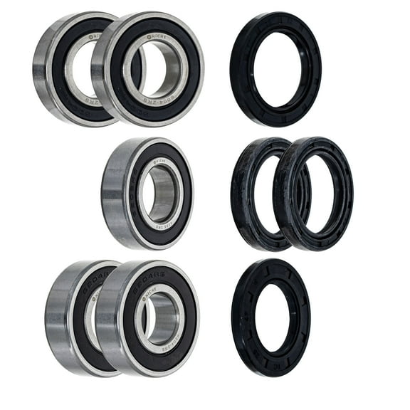 Niche Wheel Bearing Seal Kit for Kawasaki Ninja ZX6 ZX9R ZX10R 650R Versys 650 MK1008540