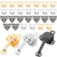 thumbnail image 4 of WRISTBIQUE Wading Pants Hooks Clothing Fasteners 30 Sets Gold, 4 of 11
