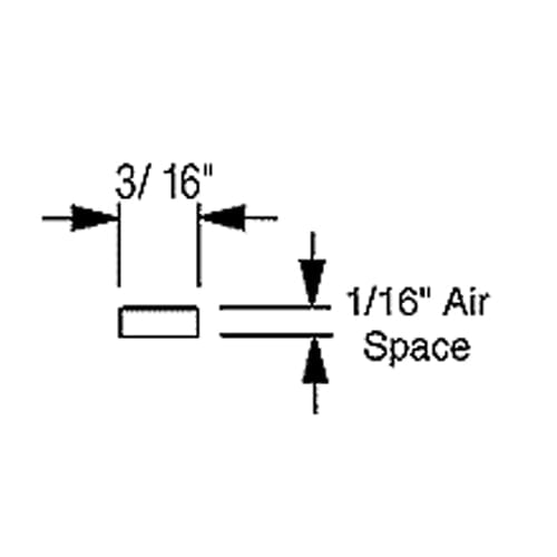 Framer Supply Archival Glass & Art Spacer ? Clear 1/16", 100 Ft Solid Bundle (20 x 5' Sticks), pH Neutral Peel-and-Stick Frame Spacer for Archival Framing & Artwork Protection