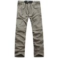 thumbnail image 1 of Men Cargo Combat Detachable Long Pants Elastic Waist Tactical Trousers, 1 of 2